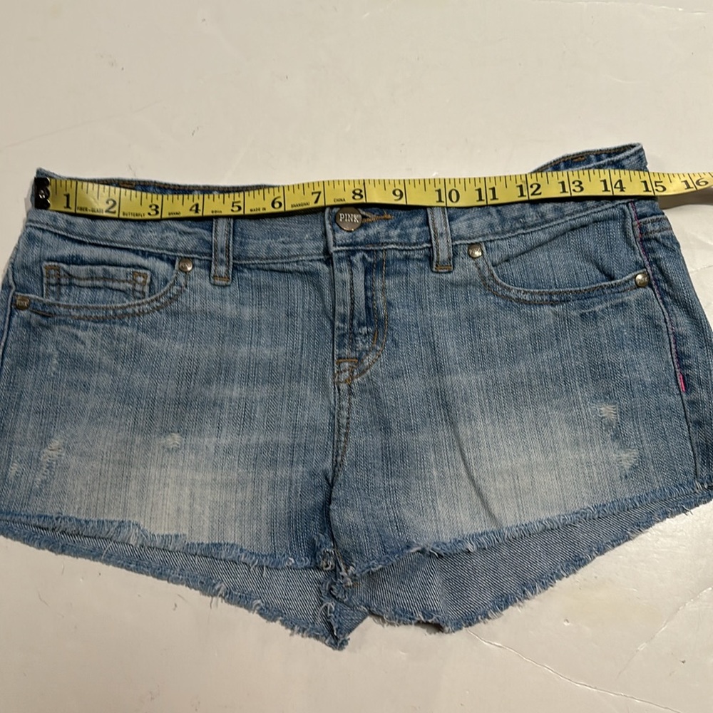 PINK Victoria’s Secret Cutoff Denim Shorts - Picture 5 of 11